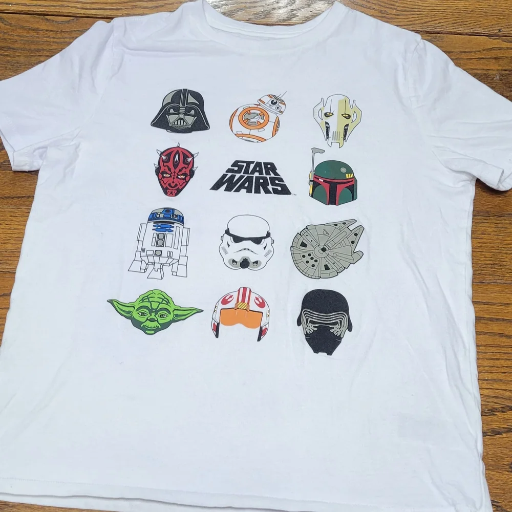GAP Kids White Star Wars Character Tee
